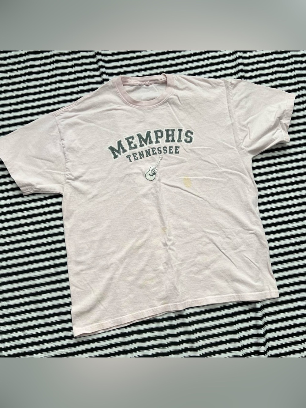 Memphis Tennessee Graphic Tee - Light Pink